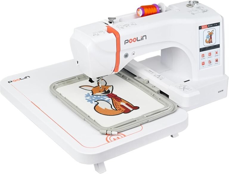 Poolin EOC06 Embroidery Machine Review