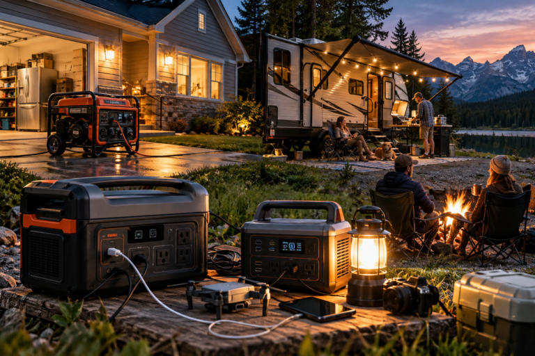 Portable Generator and Power Station Buying Guide for Home Backup RV and Camping