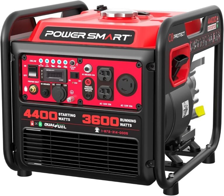 PowerSmart 4400W Dual Fuel Inverter Generator Review