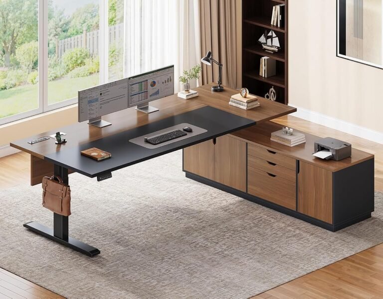 SEDETA Executive L-Shaped Electric Standing Desk Review