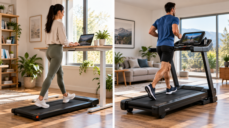 Sunny Health & Fitness Foldable Auto Incline Treadmill vs Fully Assembled Auto Incline Treadmill