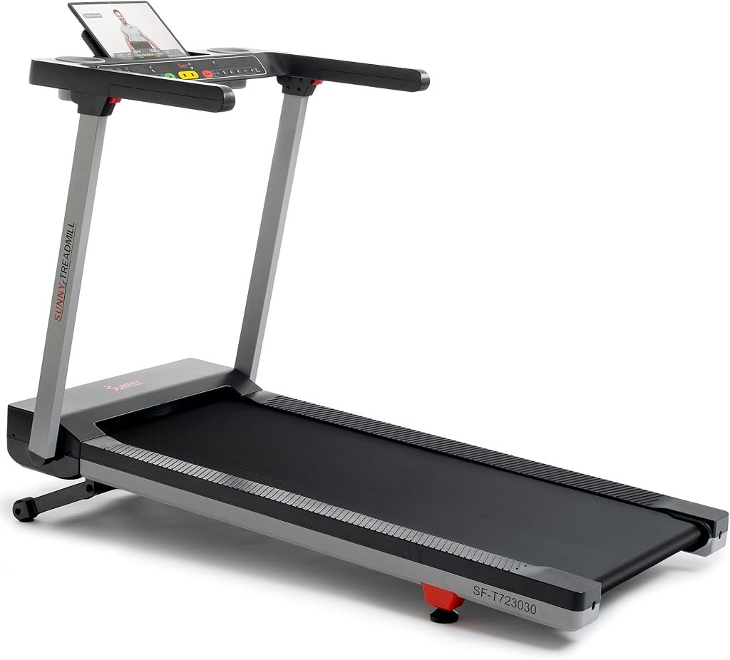 Sunny Health & Fitness Fully Assembled Auto Incline Treadmill