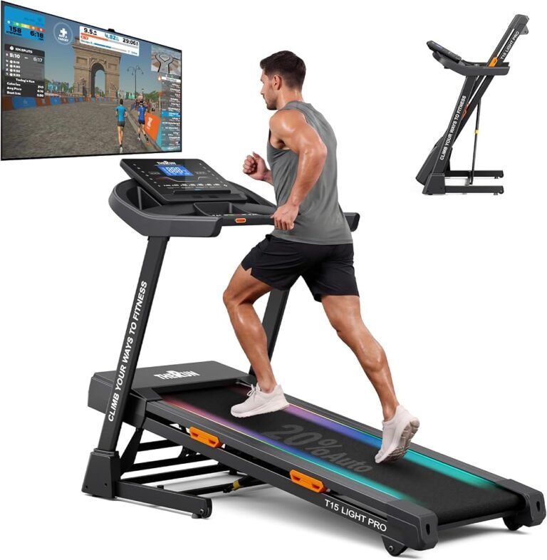 THERUN Auto Incline Foldable Treadmill Review