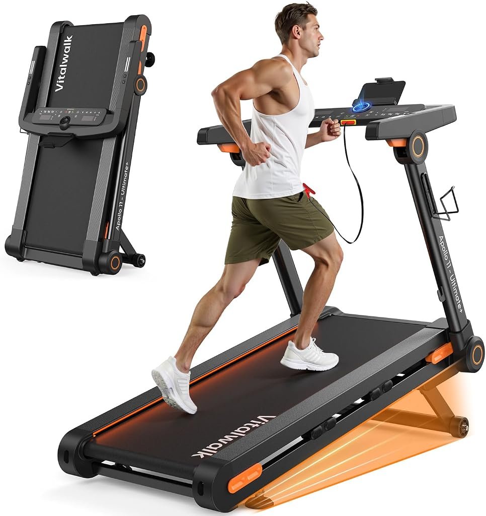 Vitalwalk Foldable Auto Incline Treadmill