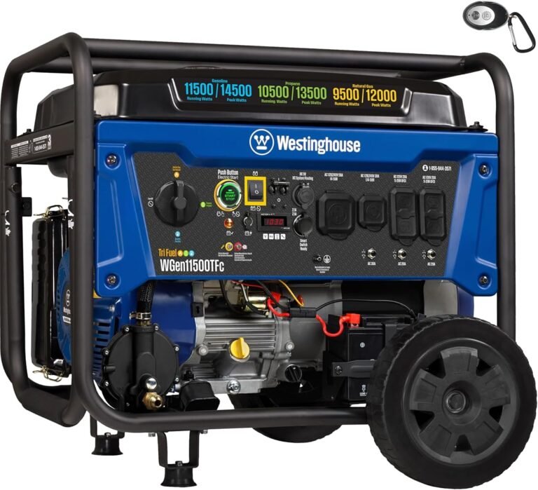 Westinghouse 14500 Peak Watt Tri-Fuel Portable Generator Review